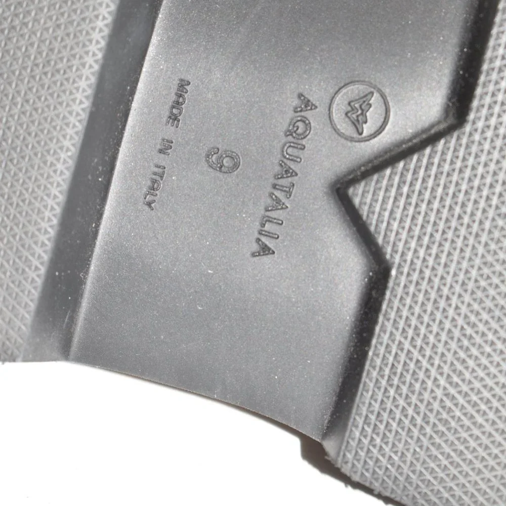 $450 AQUATALIA HONORA SNAKESKIN PRINT LOAFER LEATHER CARAMEL 9 (ME5) - Picture 8 of 8